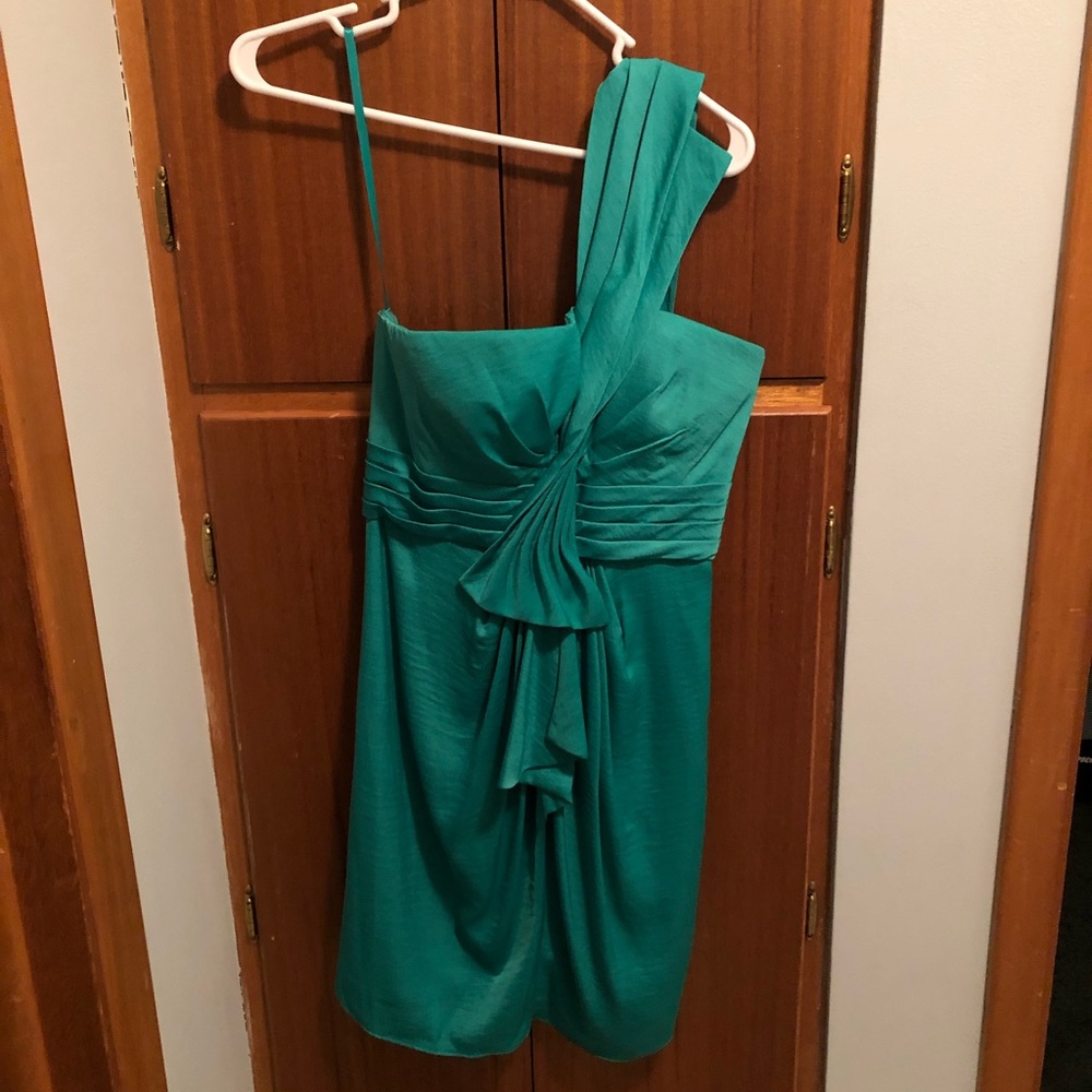 BCBG Max Azria One-Shoulder Cocktail Dress size 4